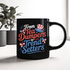 USA 250th Anniversary 250 Years of Freedom America Black Mug HO82 894526