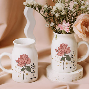 Personalized Flowers And Constellations Flower Vase TH10 894427