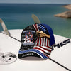 Custom Name Eagle American Flag Patriotic 250th Anniversary Classic Cap CH07 911236