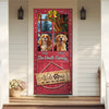 Custom Cute 3D Dog Welcome We Hope You Like Dogs Decoration Door Cover HA75 898078