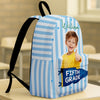 Custom Photo Grade Pennant Spirit Backpack - Personalized Gift For Back To School HO82 902830