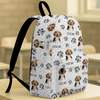 Custom Photo Dog Cat Paw Backpack Gift For Dog Cat Lover CH07 910650