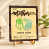 Best Mom Ever Mother's Day 2-Layered Wooden Plaque With Stand TH10 892975
