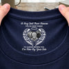 Custom Photo A Hug Sent From Heaven Memorial Neck Print Tee TH10 169183