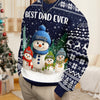 Custom Snowman Family Personalized Ugly Sweater Christmas Gift HA75 898430