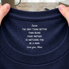 Watching You Be A Mom - To My Daughter Neck Print Tee CH07 910946