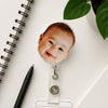 Custom Cute Kid Face Acrylic Badge Reel CH07 910760