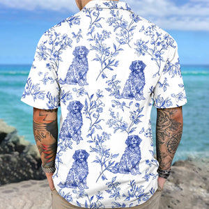 Dog Toile Fabri - Personalized Hawaiian Shirt, Gift For Dog Lover CH07 896076