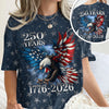 Personalized 250th Anniversary Eagle Patriotic American AOP Shirt TH10 169543