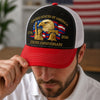 Bald Eagle United States Of America 250th Anniversary Embroidered Trucker Hat HO82 902870