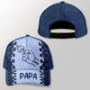 First Bump Daddy With Kids Classic Cap Personalized Gift For Dad, Father's Day HO82 894128
