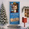 Custom Cute 3D Cat Meowy Christmas Decoration Door Cover For Cat Lovers LM32 897137