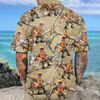Custom Funny Photo Hunting Dad Hawaiian Shirt For Hunting Season CH07 895770