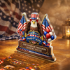 Personalized 250 Years of Freedom Acrylic Block Plaque Happy 4th of July HO82 902842