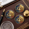 Custom Name USA 250 Years Of Freedom 1776-2026 Liberty Bell & Eagle Badge Acrylic Pin HO82 901822