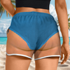 Funny Man Face Women's Beach Short Summer Vacation Gift CH07 180108