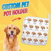 Custom Photo And Name On Oven Mitt Gift For Pet Lover TH10 898919