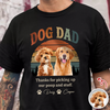 Custom Dog Dad Vintage Dark Shirt For Dog Lovers CH07 911440