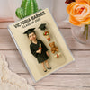 Custom Figure Acrylic Block Plaque, Unique Keepsake, Graduation Gift Female Version HA75 892334