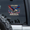 250th Anniversary American 1776-2026 Eagle Car Window Decal Sticker HO82 902780