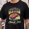 Custom Car Photo Never Underestimate An Old Man With A Classic Car Shirt HO82 900196