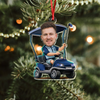 Custom Photo Golfer Christmas Acrylic Ornament For Golf Loving LM32 893835