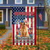 Personalized 250 Years Of Freedom & Furry Friends Garden Flag, Gift For Dog Lovers TH10 898831