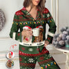 Custom Dog Photo Happy Howlidays Pajamas For Christmas TH10 894361