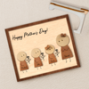 Custom Mom and Kids Names Stickman, Personalized Mother’s Day Gift for Mom 2-Layered Wooden Plaque CH07 911146