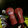 Custom Name America 250th Anniversary 1776–2026 Golf Head Cover LM32 668945