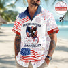 Custom Name Patriotic 250th Anniversary God Bless America Eagle Hawaii Shirt HO82 901200