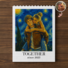 Custom Photo I Love You Van Gogh Art Anniversary Gifts Building Brick Block TH10 170273