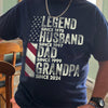 Personalized Legend Husband Dad Grandpa Front Shirt TH10 892909