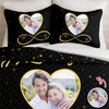Custom Couple Photo Bedding Set Gift For Valentine CH07 899762