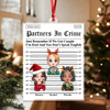 Partners In Crime Besties Acrylic Ornament Personalized Christmas Gift For Besties HO82 894728