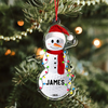 Personalized Sport Snowman Acrylic Ornament Gifts For Players, Team, Boys HA75 897532