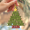 Personalized 2026 Family Names Christmas Wooden Ornament, Holiday Tree Decor LM32 670505