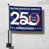 United States Of America 250th Anniversary Car Flag HA75 898522