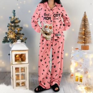 Custom Photo Best Dog Dad Mom Ever Pajamas For Pet Lovers CH07 899118
