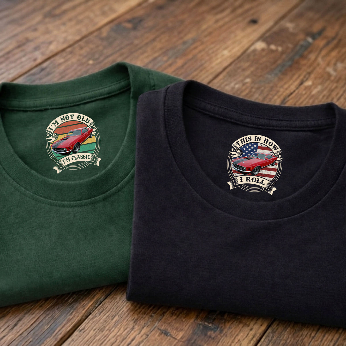 This Is How I Roll - Custom Car Photo Route 66 Vintage Back Neck Shirt HO82 901720