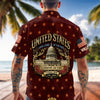 Custom Name Vintage USA 250 Years Anniversary Patriotic Eagle Freedom Faith Hawaii Shirt HO82 902530