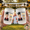 Custom Funny Face Congrats Grad 2026 Cups Graduation Day Party Decor HA75 921156
