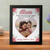 Cutom Photo Mom, To Me You're The Wold Personalized Picture Frame Gift For Mom Grandma CH07 895256