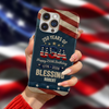 Personalized 250th Anniversary USA Patriotic Faux Pattern Phone Case HO82 901300