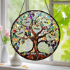 Custom Name Family Unbreakable Bond Tree Of Life Personalized Stained Glass Suncatcher, Mother's Day Gift HA75 920678