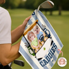 Custom Photo Daddy's Caddies Golf Towel Gift For Father's Day LM32 669081