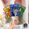 Custom Photo Senior 2026 Face Fan – Personalized Graduation Party Fan LM32 899455