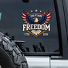 250 Years of Freedom America 1776–2026 Anniversary Car Window Decal Sticker Patriotic Gift CH07 899636