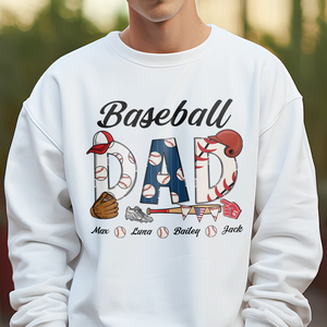 Personalized Baseball Dad Bright Shirt TH10 892741