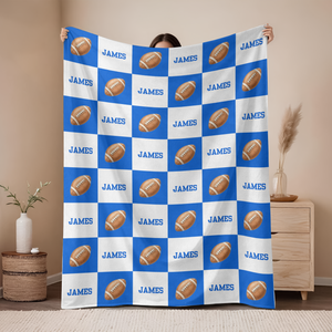 Custom Name Sports Blanket Perfect Gift Sports Lovers TH10 898281
